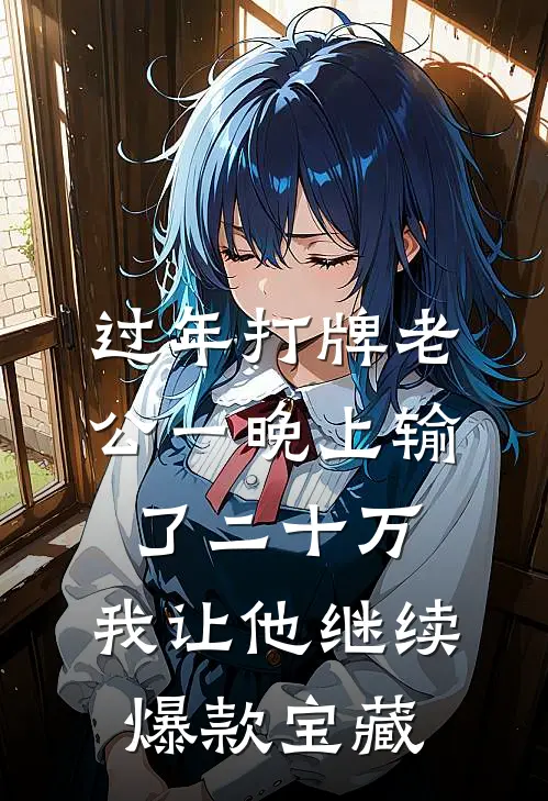 过年打牌老公一晚上输了二十万，我让他继续爆款宝藏
