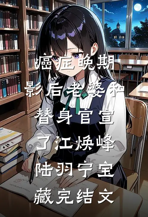 癌症晚期，影后老婆和替身官宣了江焕峰陆羽宁宝藏完结文