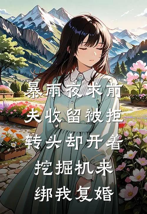 暴雨夜求前夫收留被拒，转头却开着挖掘机来绑我复婚