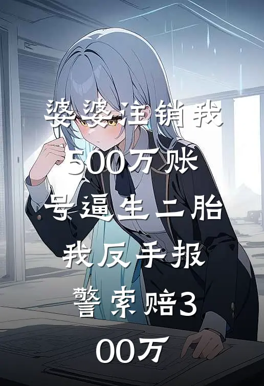 婆婆注销我500万账号逼生二胎，我反手报警索赔300万