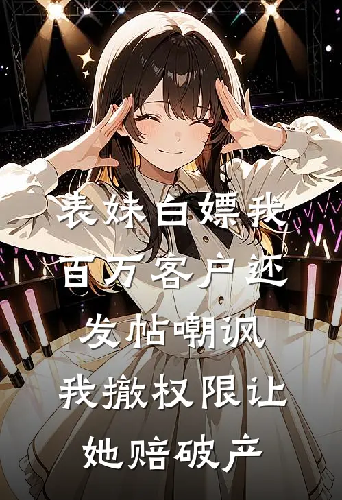 表妹白嫖我百万客户还发帖嘲讽，我撤权限让她赔破产
