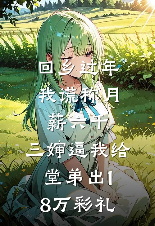 回乡过年，我谎称月薪六千，三婶逼我给堂弟出18万彩礼