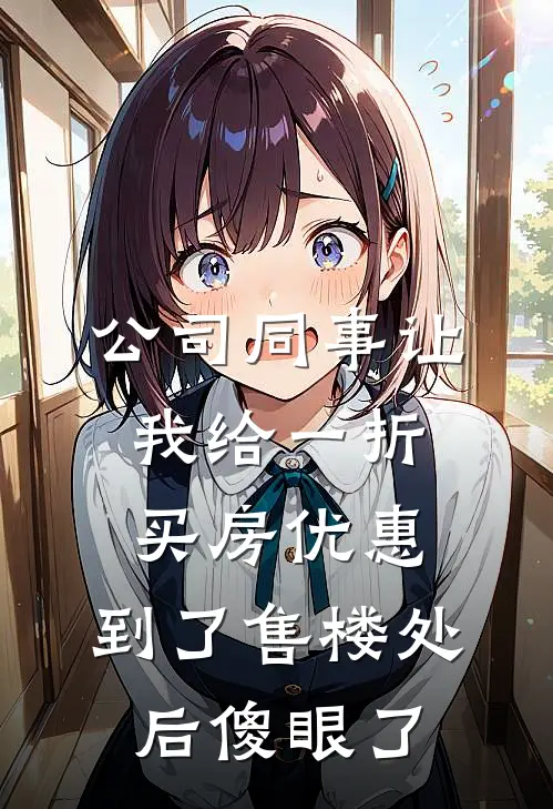 公司同事让我给一折买房优惠，到了售楼处后傻眼了