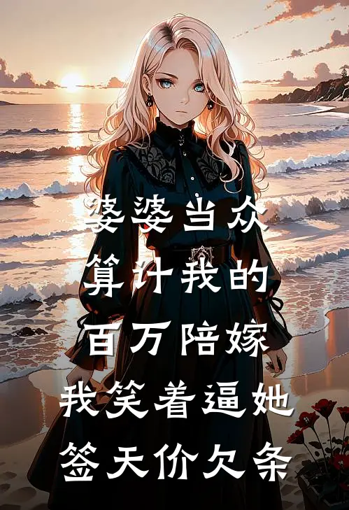 婆婆当众算计我的百万陪嫁，我笑着逼她签天价欠条
