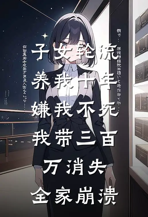 子女轮流养我十年嫌我不死，我带三百万消失，全家崩溃