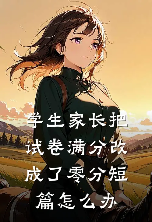 学生家长把试卷满分改成了零分短篇怎么办