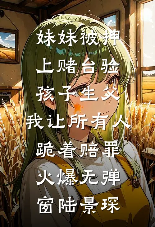 妹妹被押上赌台验孩子生父，我让所有人跪着赔罪火爆无弹窗陆景琛