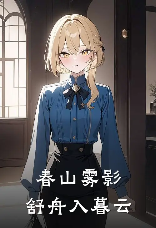 春山雾影，舒舟入暮云