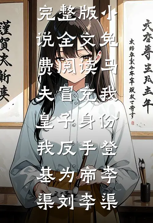 马夫冒充我皇子身份，我反手登基为帝(李渠刘李渠)免费完整版小说_完整版小说全文免费阅读马夫冒充我皇子身份，我反手登基为帝(李渠刘李渠)