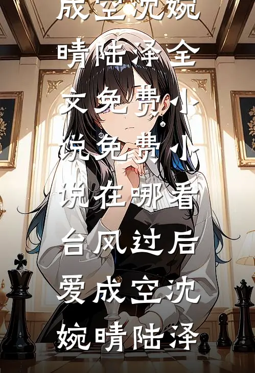 台风过后爱成空沈婉晴陆泽全文免费小说_免费小说在哪看台风过后爱成空(沈婉晴陆泽)