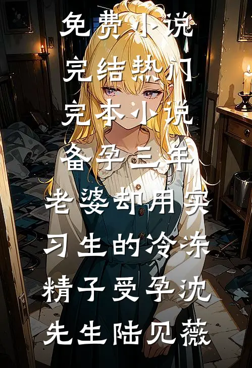 备孕三年，老婆却用实习生的冷冻精子受孕沈先生陆见薇免费小说完结_热门完本小说备孕三年，老婆却用实习生的冷冻精子受孕沈先生陆见薇