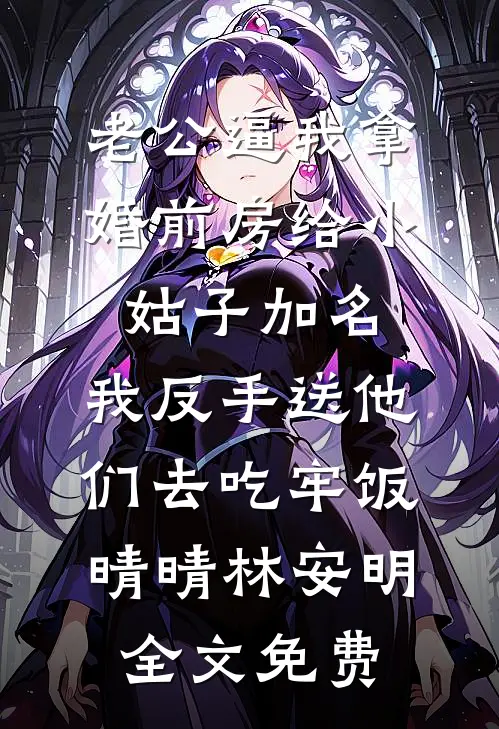 老公逼我拿婚前房给小姑子加名，我反手送他们去吃牢饭晴晴林安明全文免费
