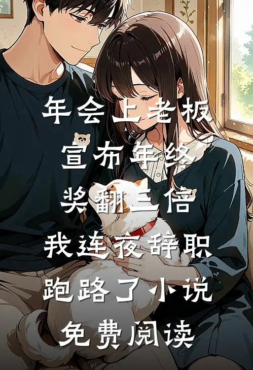 年会上老板宣布年终奖翻三倍，我连夜辞职跑路了小说免费阅读