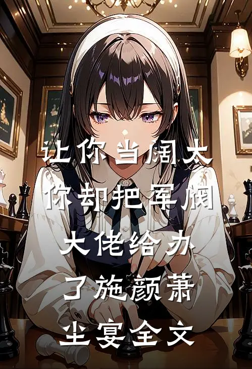 让你当阔太，你却把军阀大佬给办了施颜萧尘宴全文