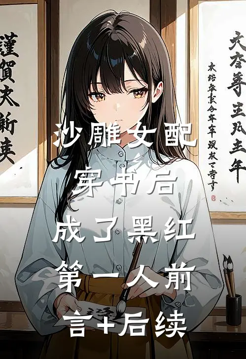沙雕女配穿书后，成了黑红第一人前言+后续