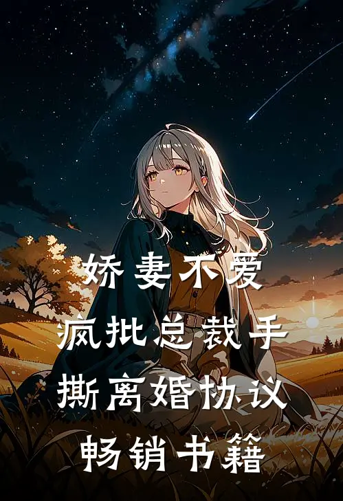 娇妻不爱，疯批总裁手撕离婚协议畅销书籍