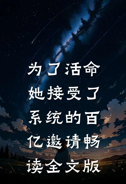 为了活命，她接受了系统的百亿邀请畅读全文版