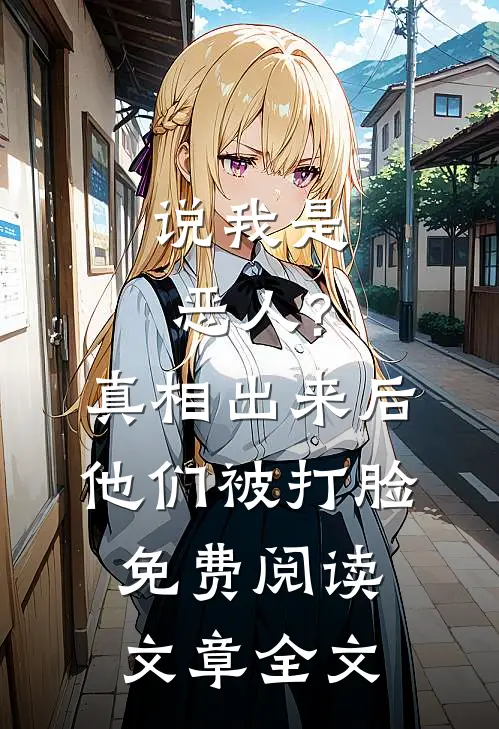 说我是恶人?真相出来后他们被打脸免费阅读文章全文