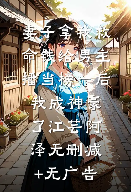 妻子拿我救命钱给男主播当榜一后，我成神豪了江芸阿泽无删减+无广告