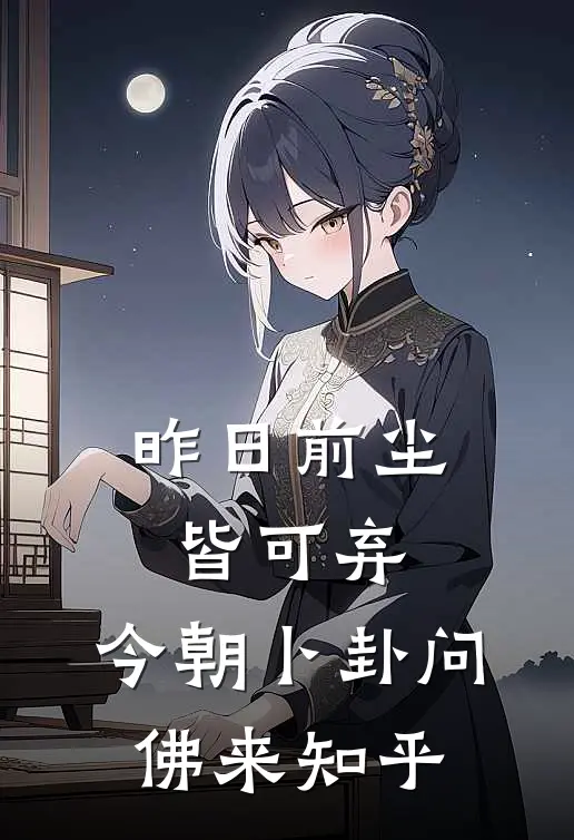 昨日前尘皆可弃，今朝卜卦问佛来知乎
