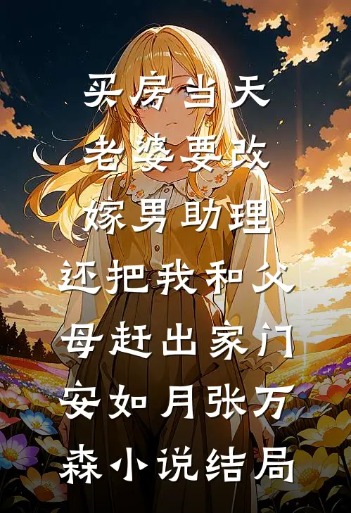 买房当天，老婆要改嫁男助理，还把我和父母赶出家门安如月张万森小说结局