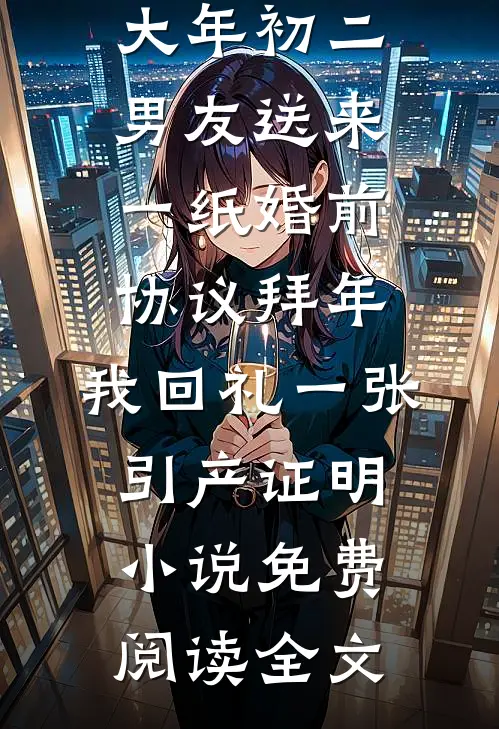 大年初二男友送来一纸婚前协议拜年，我回礼一张引产证明小说免费阅读全文
