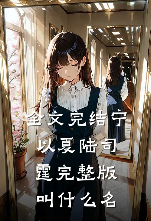 全文完结宁以夏陆司霆完整版叫什么名
