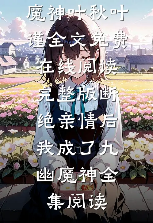 《完整版断绝亲情后，我成了九幽魔神》叶秋叶谨全文免费在线阅读_《完整版断绝亲情后，我成了九幽魔神》全集阅读
