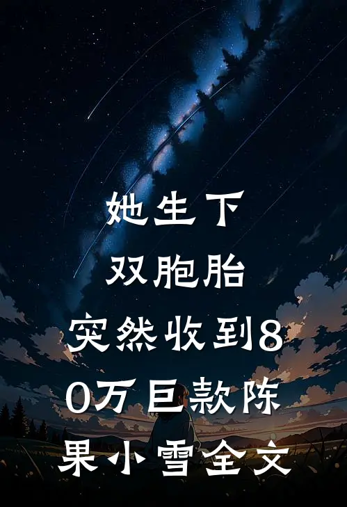 她生下双胞胎，突然收到80万巨款陈果小雪全文