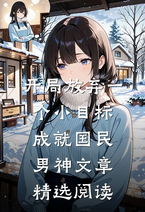 开局放弃一个小目标，成就国民男神文章精选阅读