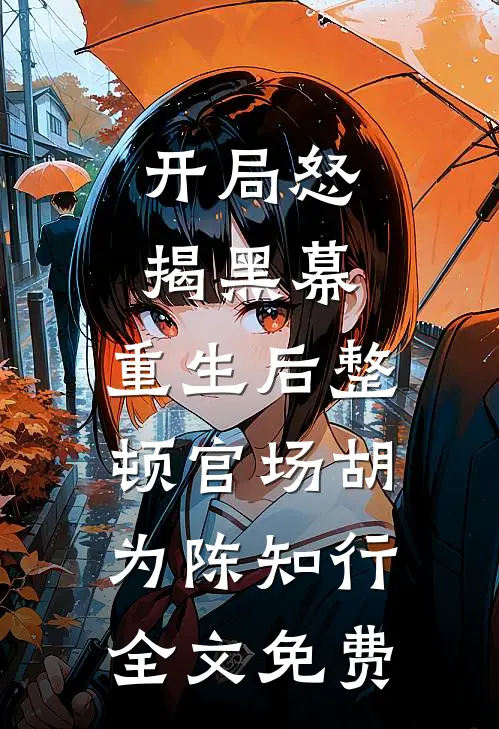 开局怒揭黑幕，重生后整顿官场胡为陈知行全文免费