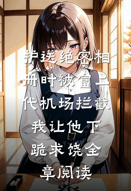 护送绝密相册时被富二代机场拦截，我让他下跪求饶全章阅读