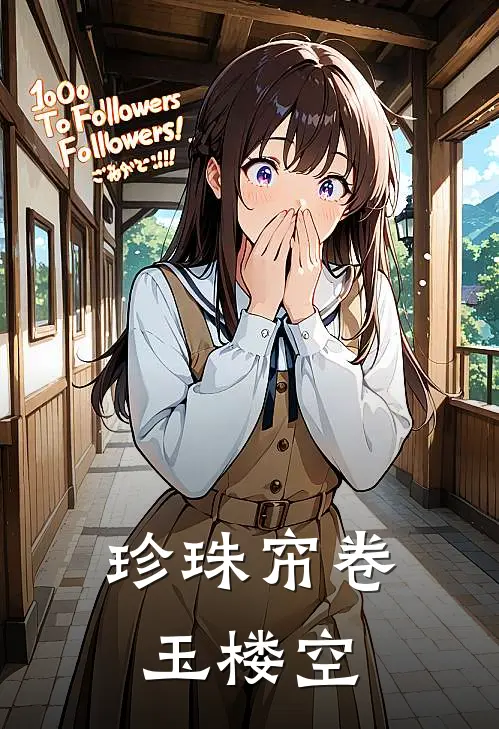 珍珠帘卷玉楼空