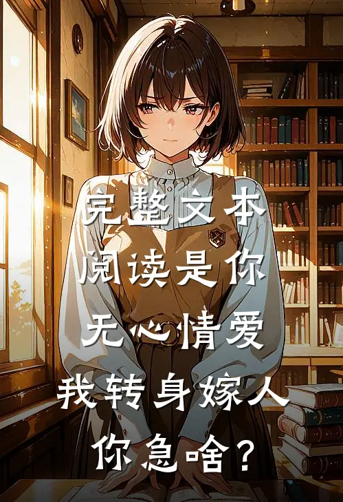 完整文本阅读是你无心情爱，我转身嫁人你急啥？