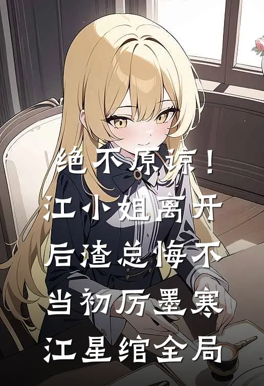 绝不原谅！江小姐离开后，渣总悔不当初厉墨寒江星绾全局