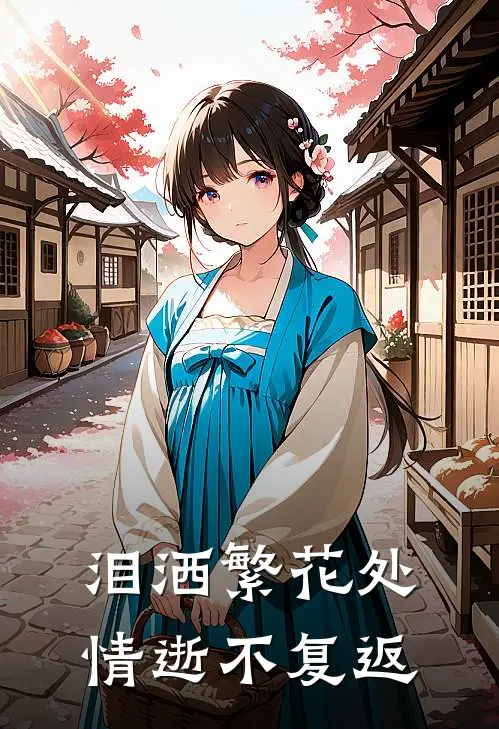 泪洒繁花处，情逝不复返