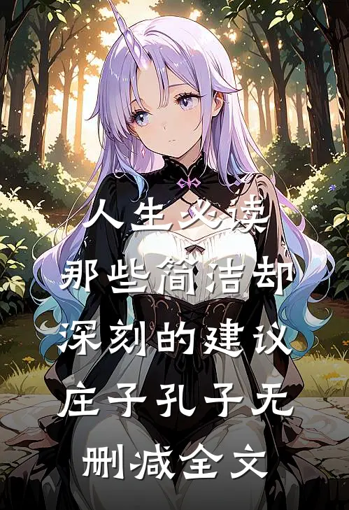人生必读:那些简洁却深刻的建议庄子孔子无删减全文