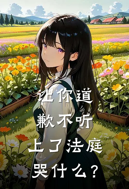 让你道歉不听，上了法庭哭什么？