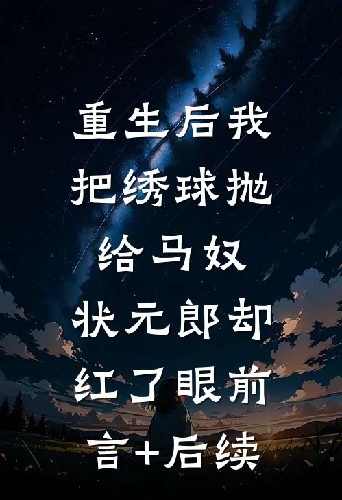重生后我把绣球抛给马奴，状元郎却红了眼前言+后续