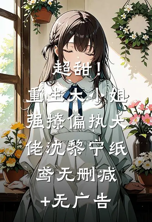 超甜！重生大小姐强撩偏执大佬沈黎宁纸鸢无删减+无广告