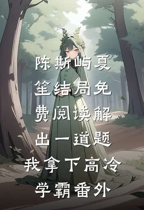 陈斯屿夏笙结局免费阅读解出一道题，我拿下高冷学霸番外