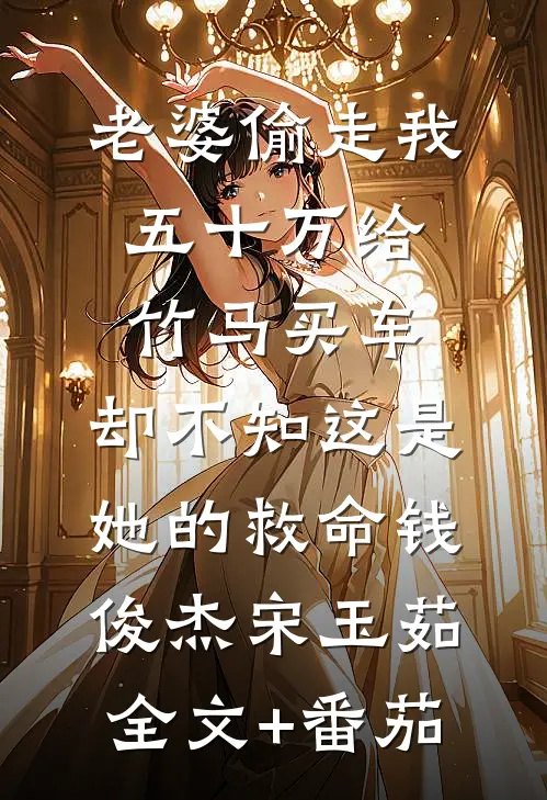 老婆偷走我五十万给竹马买车，却不知这是她的救命钱俊杰宋玉茹全文+番茄
