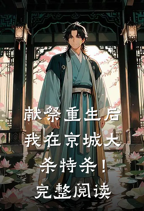 献祭重生后，我在京城大杀特杀！完整阅读