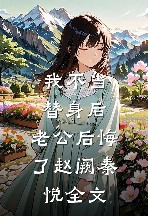 我不当替身后，老公后悔了赵阙秦悦全文