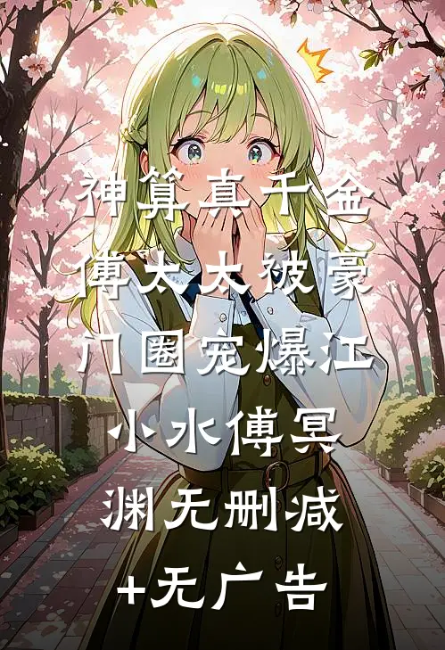 神算真千金，傅太太被豪门圈宠爆江小水傅冥渊无删减+无广告