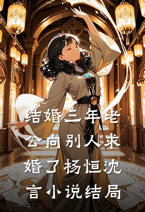 结婚三年老公向别人求婚了杨恒沈言小说结局