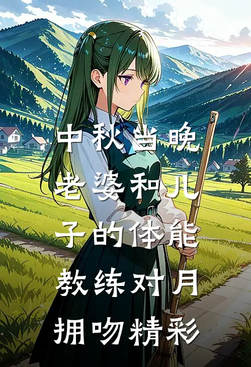 中秋当晚，老婆和儿子的体能教练对月拥吻精彩