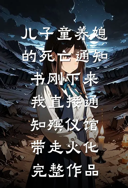 儿子童养媳的死亡通知书刚下来，我直接通知殡仪馆带走火化完整作品