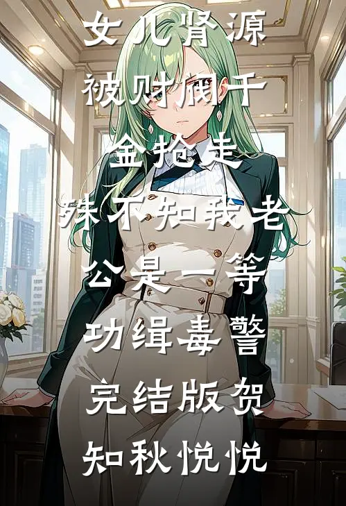 女儿肾源被财阀千金抢走，殊不知我老公是一等功缉毒警完结版贺知秋悦悦